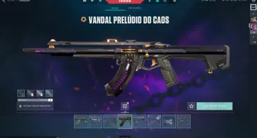 Conta Valorant OURO com skins