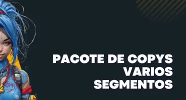 pacote de copys varios segmentos