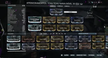 Conta warframe mr 17