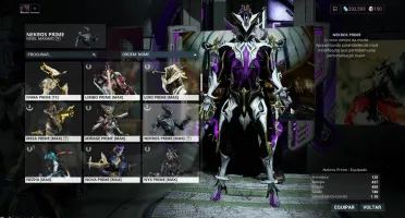 Conta warframe mr 17