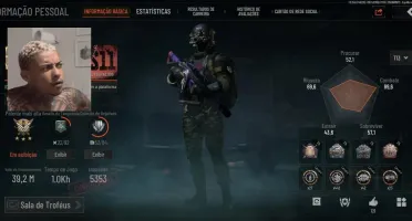 Conta Arena Breakout Mobile 40 Milhão Muita skin