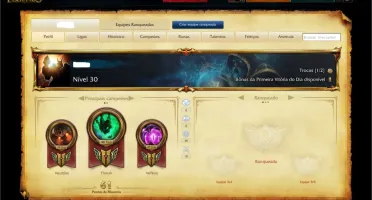 Conta league of legends completa