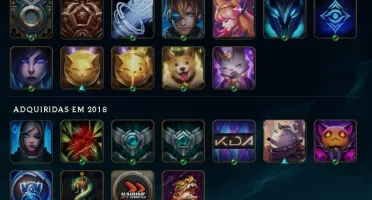 Conta Nível 135, Prata 3, 121 Campeões e 36 Skins (boas)