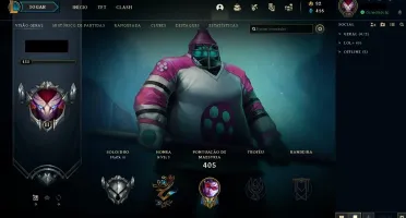 Conta Nível 135, Prata 3, 121 Campeões e 36 Skins (boas)