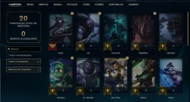 Diamante 3 com 31 Champs e 11 Espolios