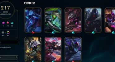 conta do lol com skins raras,épicas,ultimates e vitoriosas