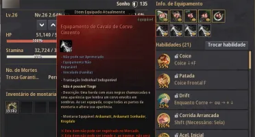 Conta Black Desert (Steam) 820Gs