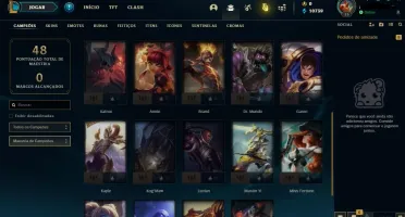 Conta de LoL Ouro 2
