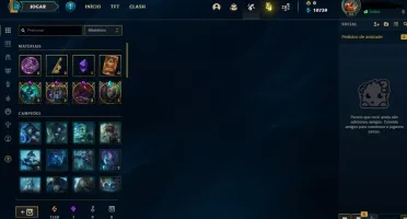 Conta de LoL Ouro 2