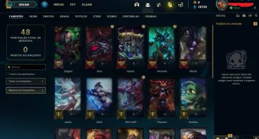 Conta de LoL Ouro 2