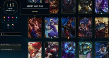 CONTA DE LOL PLAT3 DIAMANTE SEASON PASSADA