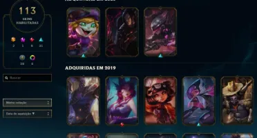 CONTA DE LOL PLAT3 DIAMANTE SEASON PASSADA