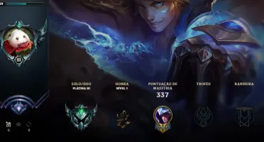 CONTA DE LOL PLAT3 DIAMANTE SEASON PASSADA