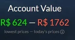 CONTA STEAM 106 JOGOS 121 DLC'S