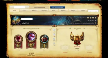 League Of Legends, 79 Champ, 19 Skin, Borda Ouro
