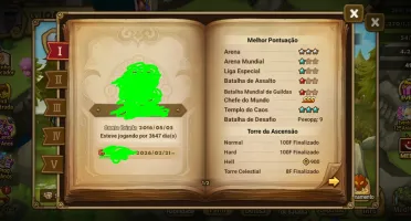 Conta top Summoners War, com 3 Ld Nat 5, pve pronto