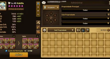Conta top Summoners War, com 3 Ld Nat 5, pve pronto