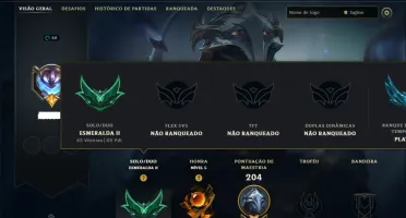 Esmeralda 2 com 100 Champs e 18 Skins