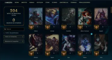 Esmeralda 2 com 100 Champs e 18 Skins