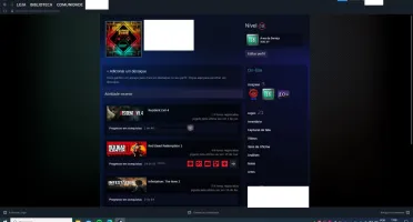 Conta steam 18 anos, com jogos