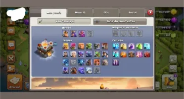 CV 11 quase Full, CC 9 quase Full também e 1800 gemas