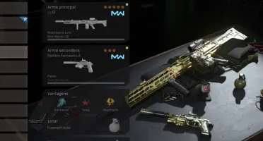 CONTA WARZONE COM GOLD E VARIOS PACOTES