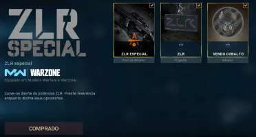 CONTA WARZONE COM GOLD E VARIOS PACOTES