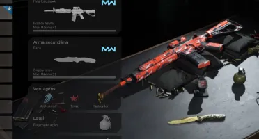 CONTA WARZONE COM GOLD E VARIOS PACOTES