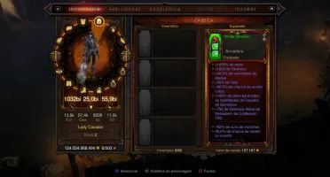 Diablo 3 Itens Build Caçador de Demônios