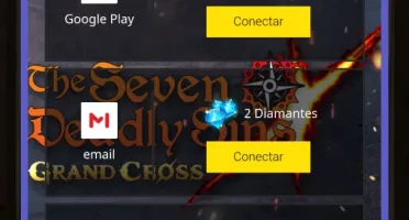 Conta de 7ds 380 gemas start perfeito sem vínculos.