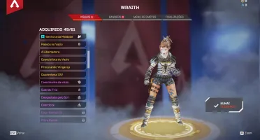 CONTA MAIN WRAITH COM HERANÇA E MELHORES SKINS