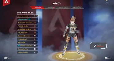 CONTA MAIN WRAITH COM HERANÇA E MELHORES SKINS