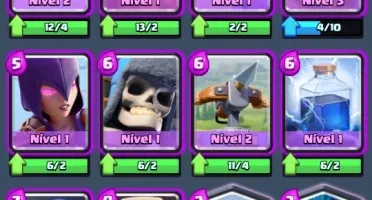 CONTA CLASH ROYALE ARENA LENDARIA NIVEL 10