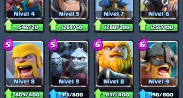 CONTA CLASH ROYALE ARENA LENDARIA NIVEL 10