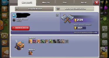 clash of clans cv9 quase full barato