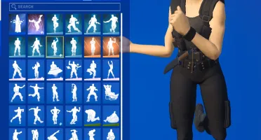 CONTA FORTNITE COM SKINS