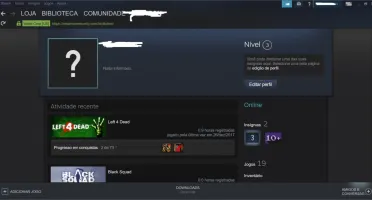 CONTA STEAM (GTA V, RUST, COD 3...)