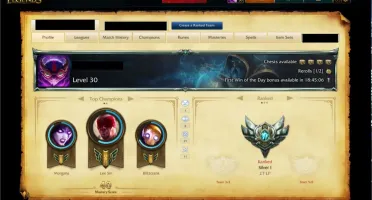 Conta LoL - Prata 1 com 27 pdl