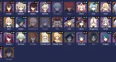 Ganyu, Eula e amigos