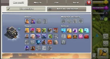 Clash of clans CV9 semi FULL BARATO