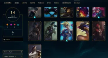 CONTA LOL GOLD 4