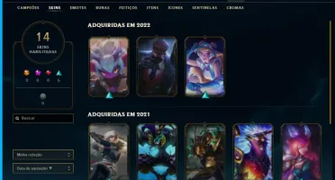 CONTA LOL GOLD 4
