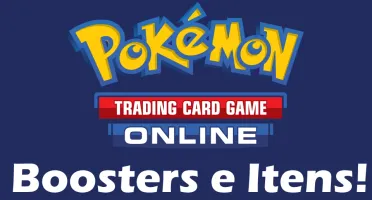 Pokemon Cartas Boosters e Itens TCG Live ONLINE