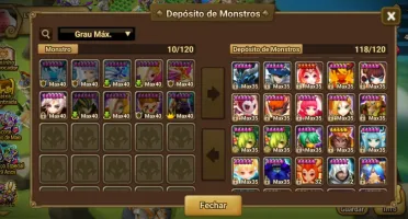 Conta endgame summners wars full pve + nat 5 LD