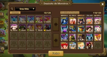 Conta endgame summners wars full pve + nat 5 LD