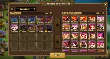 Conta endgame summners wars full pve + nat 5 LD