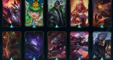 Vendo Conta do League of legends 136 heróis/ 120 skins