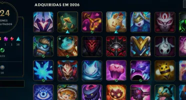 Vendo Conta do League of legends 136 heróis/ 120 skins