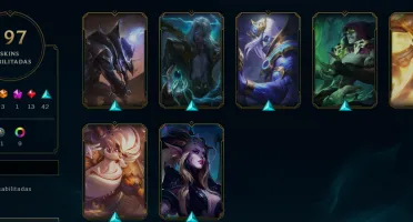 Vendo Conta do League of legends 136 heróis/ 120 skins