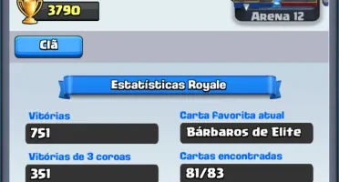 Clash Royale arena 12 com troca de nome